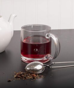 HIC Long Handle Loose Leaf Snap Tea Infuser Spoon, 18/8 Stainless Steel Mesh, 1.5-Inch Infuser Spoon, Carded Single 10 81VIJsK8fML