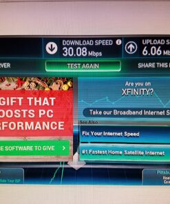 ARRIS Surfboard SBG6580-2 8x4 DOCSIS 3.0 Cable Modem/Wi-Fi N600 (N300 2.4Ghz + N300 5GHz) Dual Band Router - Retail Packaging Black (570763-034-00) 22 81VKd2LXQKL