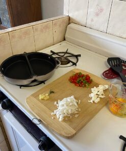 Nordic Ware Italian Frittata and Omelette Pan, 8.4 Inches, Non-Stick 25 81VKdNtTSeL