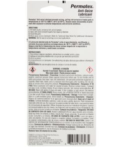 Alternative view of Permatex 81343 Anti-Seize Lubricant, 1 oz. Tube , White