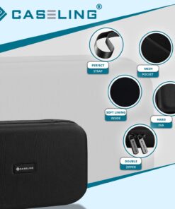 Caseling for Graphing Calculator Hard Carrying Travel Storage Case Bag - Black 34 81VLAmes4tL