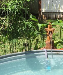 KEDSUM 550GPH Submersible Pump(2500L/H, 40W), Ultra Quiet Water Pump with 5ft High Lift, Fountain Pump with 6.5ft Power Cord, 3 Nozzles for Fish Tank, Pond, Aquarium, Statuary, Hydroponics Blue 44 81VLH1CDXYL