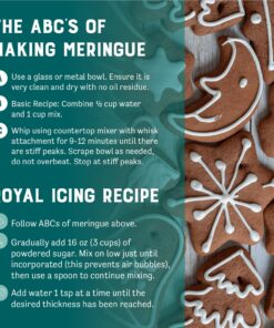 Judee’s Complete Meringue Powder Mix 11.4 oz - Great for Baking and Decorating - No Preservatives - Gluten-Free and Nut-Free - Make Meringue Cookies, Pies, Frosting, and Royal Icing 11.4 Ounce (Pack of 1) 23 81VLZ3ytxgL