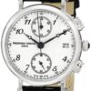 Frederique Constant Women's FC291A2R6 "Classics" Stainless Steel Watch with Black Leather Band 7 81VLjjQG NL