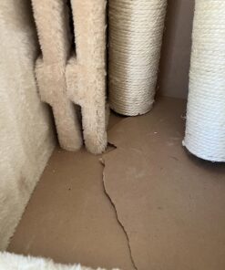 Go Pet Club Cat Tree, 50W x 26L x 72H, Beige 46 81VN8IT889L