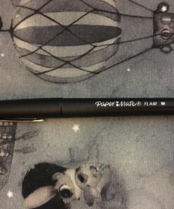 Paper Mate Flair Point-Guard Porous Point Pens, 12 Black Pens. 32 81VO87ue5PL