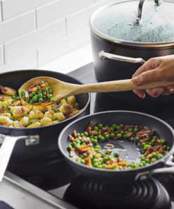 KitchenAid Hard-Anodized Induction 11-piece Nonstick Cookware Set, Black (80120) 12 81VONje5NKL