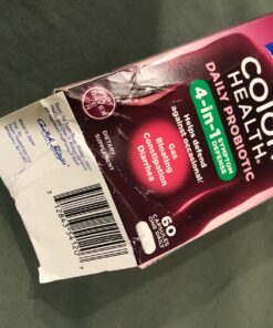 Phillips' Colon Health Daily Probiotic Capsules, 4-in-1 Symptom Defense to help defend against Occasional Gas, Bloating, Constipation, and Diarrhea, Daily Supplement, 60 Count 18 81VOr9nZFYL
