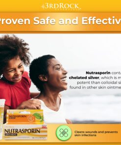3rd Rock Essentials | Nutrasporin Ointment | Non Antibiotic First Aid Ointment | All Natural Personal Care (1.0 oz | 3 Packs) 1 Ounce (Pack of 3) Water Resistant 14 81VQJuHZmoL