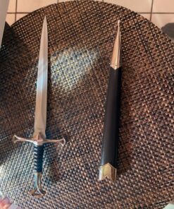 13.5" KING ARTHUR MEDIEVAL Historical SHORT SWORD DAGGER Knife Scabbard + SHEATH 37 81VQQ67jtfL