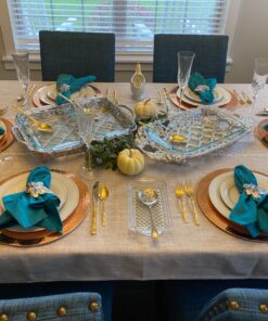 Old Dutch Hammered Copper Charger Plates, 13", Set of 6, Model Number: OS866 Charger Plates, Set of 6 17 81VSpaVZYVL