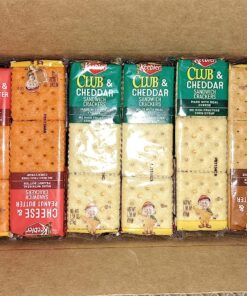 Keebler Sandwich Crackers, Single Serve Snack Crackers, Lunch Snacks, Variety Pack (45 Packs) 33 81VTpY3L1xL