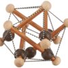 Manhattan Toy Artful Skwish Wooden Baby Rattle and Motor Skill Activity Toy for Infants and Toddlers 37 81VUSzimX4L