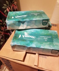 Kleenex Professional Facial Tissue for Business (21400), Flat Tissue Boxes, 36 Boxes / Case, 100 Tissues / Box, 3,600 Tissues / Case White 100 Count (Pack of 36) 41 81VViZuL2vL