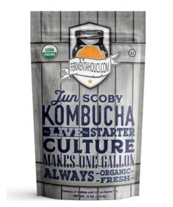 The Complete Jun Kombucha Brewing Starter Kit, Organic - Make Jun Kombucha at home 12 81VVkJXWXUL