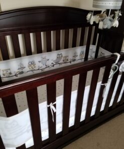 Delta Children Emery 4-in-1 Convertible Baby Crib - Greenguard Gold Certified, Dark Chocolate 4-in-1 Crib 39 81VWHjrz tL