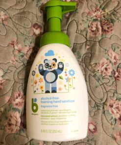Babyganics Foaming Pump Hand Sanitizer, Alcohol Free, Fragrance Free, Kills 99.9% of Common Bacteria, Moisturizing, 8.45 Fl Oz (Pack of 3) 8.45 Fl Oz (Pack of 3) 41 81VWpccTiML