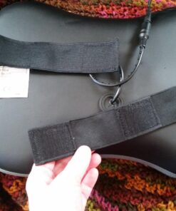 Zyllion Back and Neck Massager with Heat - 3D Deep Tissue Shiatsu Massage Pillow for Chair, Car and Muscle Pain on Whole Body: Shoulders, Calf, Foot, Legs, Arms (NOT Cordless) - Black (ZMA-13-BK) 48 81VWzN3YNNL