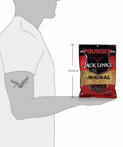 Jack Link's Meat Snacks Beef Jerky, Original, 16 Ounce (Pack of 1) 16 Ounce (Pack of 1) 16 81Va4isk5qL