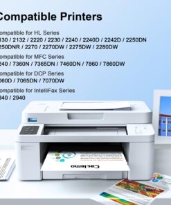 Alternative view of TN450 TN-450 Toner Cartridge High Yield, Compatible Replacement for Brother TN450 TN420 to use with HL-2270DW HL-2280DW HL-2230 MFC-7360N MFC-7860DW DCP-7065DN Intellifax 2840 2940 Printer, 2 Black