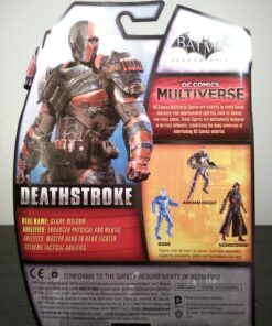 DC Comics Multiverse Batman Arkham Origins - Deathstroke 4" Action Figure 38 81Vb2ev1L