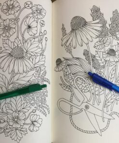 Twilight Garden Coloring Book: Published in Sweden as "Blomstermandala" (Gsp- Trade) Hardcover 43 81VbGmS3AoL