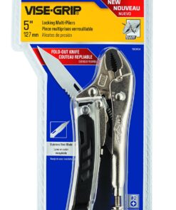 IRWIN VISE-GRIP Locking Multi-Pliers with Wire Cutter, 5", 1923454 5WR 10 81VbVbISjFL