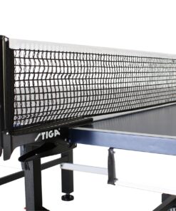 STIGA Premium Clipper 72” Regulation Table Tennis Net and Post Set with Easy Set Up and Spring Activated Clip, Black & white 15 81VbX0VsYoL