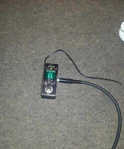 Donner Tuner Pedal, Dt-1 Chromatic Guitar Tuner Pedal with Pitch Indicator for Electric Guitar and Bass True Bypass Black Tuner 43 81VcxW9hGkL