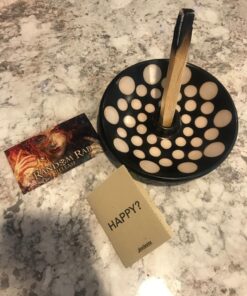 Luna Sundara Authentic Peru Pottery Palo Santo Stick Holder and Incense Holder Includes 5 Palo Santo Sticks Handmade Ceramic Smudge Bowl Sage Holder Palo Santo Holder (Black and White) Black and White 43 81VddScSLpL