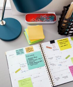 Post-it Notes, 3x3 in, 14 Pads, America's #1 Favorite Sticky Notes, Floral Fantasy Collection, Bold Colors, Clean Removal, Recyclable (654-5PK) 15 81Veg1v6wOL