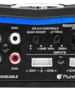 Planet Audio PL2400.4 4 Channel Car Amplifier - 2400 Watts, Full Range, Class A/B, 2/8 Ohm Stable, Mosfet Power Supply, Bridgeable 2400 Watt 4-Channel 9 81VepYf6RmL