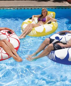 Poolmaster Day Dreamer Swimming Pool Inner Tube Lounge, Blue 8 81Vf3CqV0sL