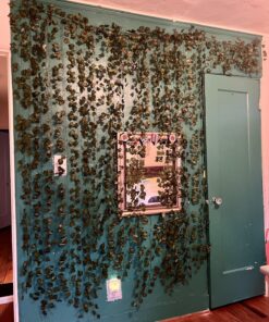 JPSOR 24pcs Fake Leaves Artificial Ivy Garland Greenery Vines for Bedroom Decor Aesthetic Silk Ivy Vines for Room Wall Home Decoration 24pcs of vines 37 81VgriWe8BL