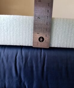 Linenspa 2 Inch Gel Infused Memory Foam Mattress Topper – Cooling Mattress Pad – Ventilated and Breathable – CertiPUR Certified - Twin XL Topper Only 34 81Vi 9Lk4NL