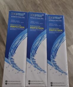 ICEPURE DA29-00020B Samsung Refrigerator Water Filter Replacement for DA29-00020A/B, HAF-CIN/EXP, RF28HFEDBSR, RF263BEAESR, RF263TEAESG, RF28HDEDBSR, HAF-CIN, RF4287HARS,RF4267HARS ,DA97-08006A 3PACK 54 81Vj8kBDdkL