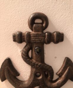 Pit Bull Nautical Anchor Rope Towel Rack 4" 23 81VjK9ULY6L