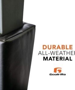 Goalrilla Square All-Weather, Durable Basketball Pole Pad Fits 5x5 Inch Goalrilla Poles , Black 20 81VjbB6PVQL
