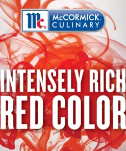 Alternative view of McCormick Culinary Red Food Coloring, 32 fl oz - One 32 Fluid Ounce Bottle of Red Food Dye With Rich Red Color Perfect for Red Velvet Cakes, Frosting, Icing, Cookies and More 32 Fl Oz (Pack of 1)
