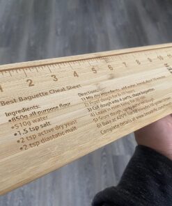 Premium Baguette Transfer Peel Oversized - A Beautiful Baguette Flipping Board by Saint Germain Bakery 19 81Vkq7OMPL