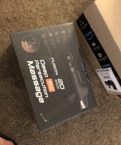 Fusion Black Pro Muscle Massage Gun Deep Tissue Percussion Muscle Massager Gun for Athletes Pain Relief Therapy and Relaxation, Percussion Therapy Chiropractor Spa Massager, Body Massager 34 81VlJfQGRqL