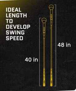 SKLZ Gold Flex Golf Swing Trainer Warm-Up Stick 48 Inches 12 81Vm20MSBUL