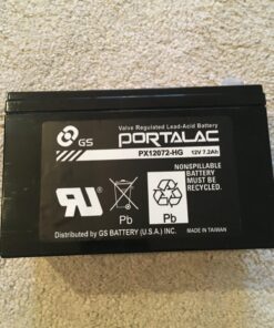 Genuine FiOS OEM Approved Replacement Battery (3 Year Warranty) by GS Battery - GT12080-HG - Premium Replacement for PX12072-HG 24 81VmFjOLyBL