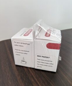 AeroPress Replacement Filter Pack - Microfilters For AeroPress Coffee And Espresso Maker - 2 Pack (700 count) 2 Pack, 700 Filters 35 81VmuCyemhL