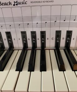 Practice Keyboard & Note Chart for Behind the Piano Keys 31 81Vn8IFHnL