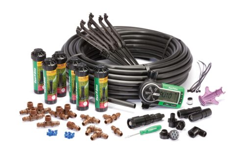 Rain Bird 32ETI Easy to Install In-Ground Automatic Sprinkler System Kit Automatic Sprinkler System Kit w/ Timer