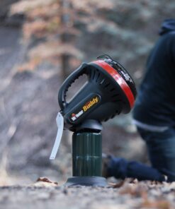 Mr. Heater F215100 MH4B Little Buddy 3800-BTU Indoor Safe Propane Heater With Portable|Low-Oxygen Safety Shutoff|Tip-Over Protection|Lightweight, Medium , Black/Red 38 81Vo23BmP L