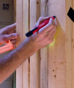 STKR Concepts Mechanical Carpenter Pencil w / 3 pcs of replacement lead, red (77629) 14 81Voz1mxXJL