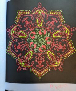 Glowing Mandalas: Coloring Book for Adults Paperback 56 81Vp7MdaspL