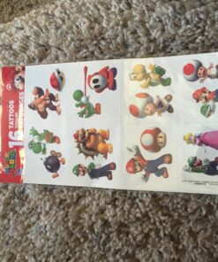 amscan Super Mario Brothers Tattoos, Party Favor 1 Pack 3 81Vqt0an sL